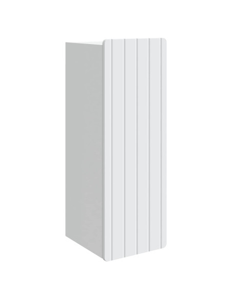 Mobiletto a muro Bianco 33 x 34,5 x 94 cm Legno ingegnerizzato