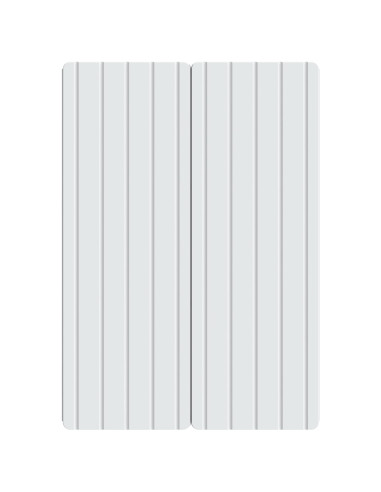 Mobiletto a muro Bianco 66 x 34,5 x 92 cm Legno ingegnerizzato