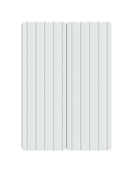 Mobiletto a muro Bianco 66 x 34,5 x 92 cm Legno ingegnerizzato