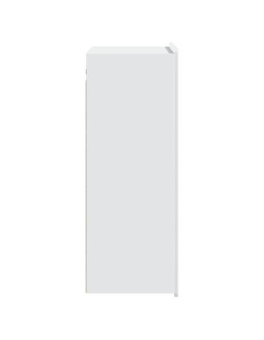 Mobiletto a muro Bianco 66 x 34,5 x 92 cm Legno ingegnerizzato