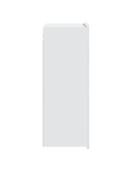 Mobiletto a muro Bianco 66 x 34,5 x 92 cm Legno ingegnerizzato