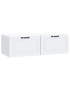 Mobile Porta TV da Muro Bianco 98 x 41 x 30 cm