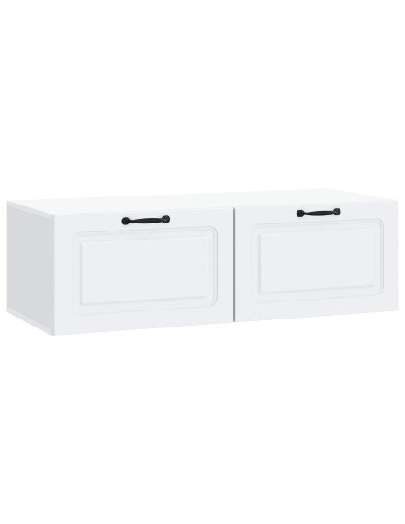 Mobile Porta TV da Muro Bianco 98 x 41 x 30 cm