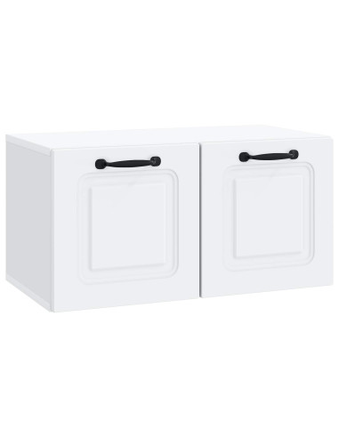 Mobile Porta TV da Muro Bianco 59,5 x 31 x 30 cm