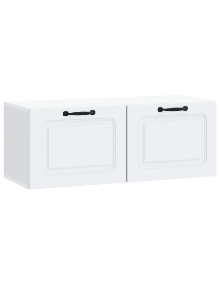 Mobile Porta TV da Muro Bianco 78,5 x 31 x 30 cm