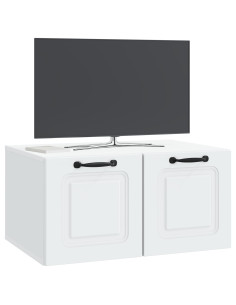 Mobile Porta TV da Muro Bianco 59,5 x 41 x 30 cm 2