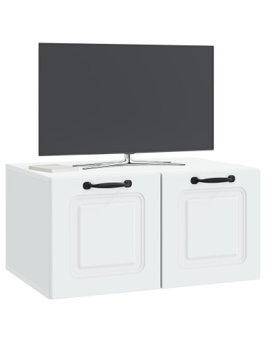 Mobile Porta TV da Muro Bianco 59,5 x 41 x 30 cm