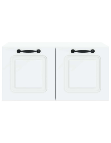Mobile Porta TV da Muro Bianco 59,5 x 41 x 30 cm