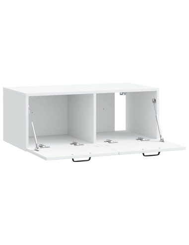 Mobile Porta TV da Muro Bianco 78,5 x 41 x 30 cm