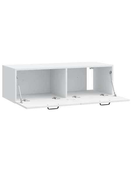 Mobile Porta TV da Muro Bianco 98 x 41 x 30 cm