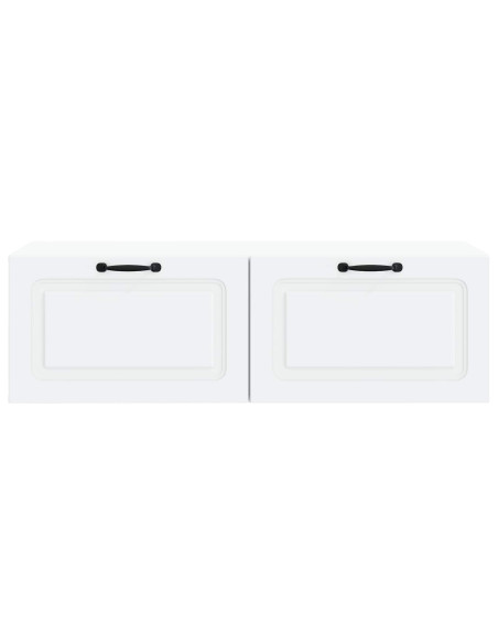 Mobile Porta TV da Muro Bianco 98 x 41 x 30 cm