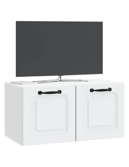 Mobile Porta TV da Muro Bianco 59,5 x 31 x 30 cm