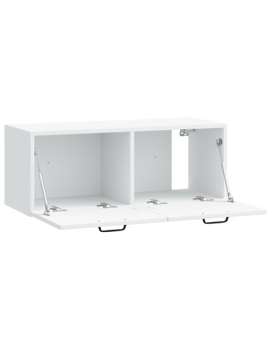 Mobile Porta TV da Muro Bianco 78,5 x 31 x 30 cm