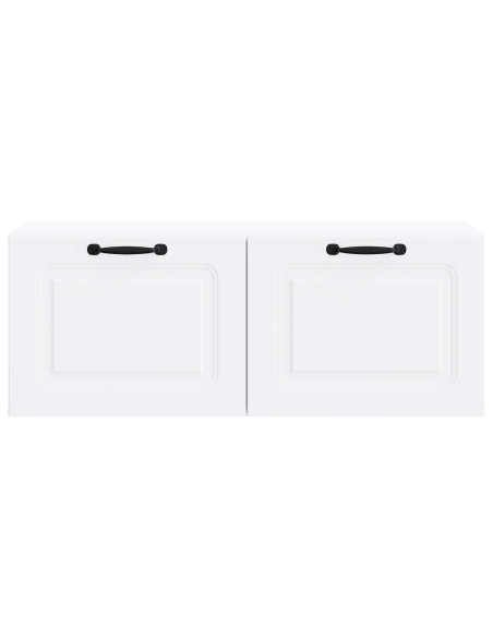 Mobile Porta TV da Muro Bianco 78,5 x 31 x 30 cm