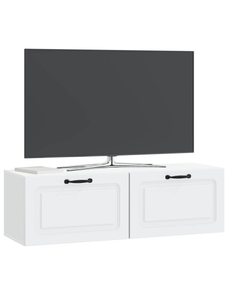 Mobile Porta TV da Muro Bianco 98 x 31 x 30 cm