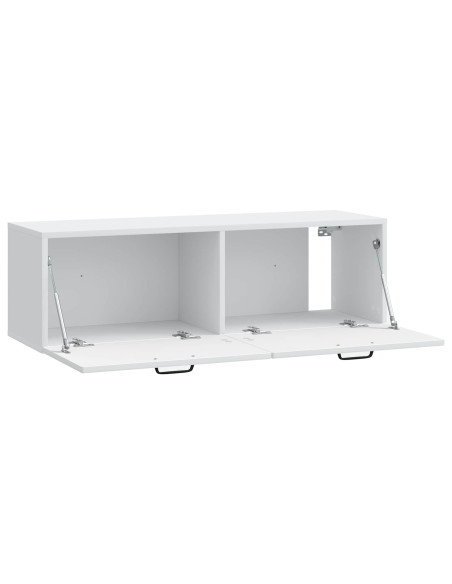 Mobile Porta TV da Muro Bianco 98 x 31 x 30 cm