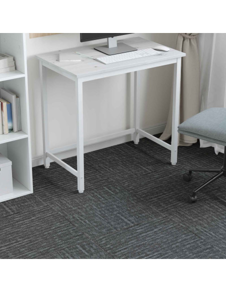 Piastrella per Tappeto Grigio Cemento 50 x 50 cm 36 pcs