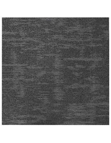 Piastrella per Tappeto Grigio Carbone 50 x 50 cm 4 pcs