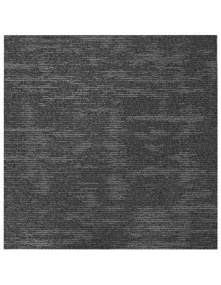 Piastrella per Tappeto Grigio Carbone 50 x 50 cm 4 pcs