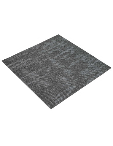 Piastrella per Tappeto Grigio Carbone 50 x 50 cm 20 pcs