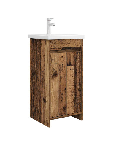 Mobile da bagno con lavabo Legno antico 42 x 40 x 84,5 cm
