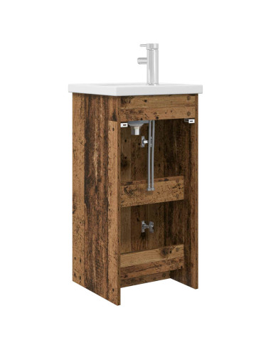 Mobile da bagno con lavabo Legno antico 42 x 40 x 84,5 cm