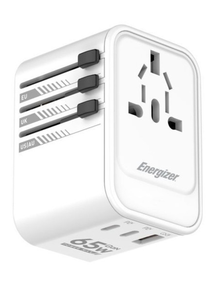 PRESA DA VIAGGIO INTERNAZ.PD65W 2 USB C 1 X USB A TRAVEL PLUG