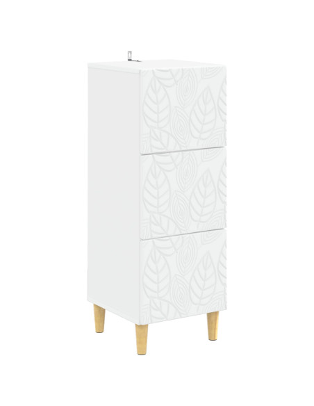 Mobile con Cassetti Bianco 33 x 34,5 x 90 cm