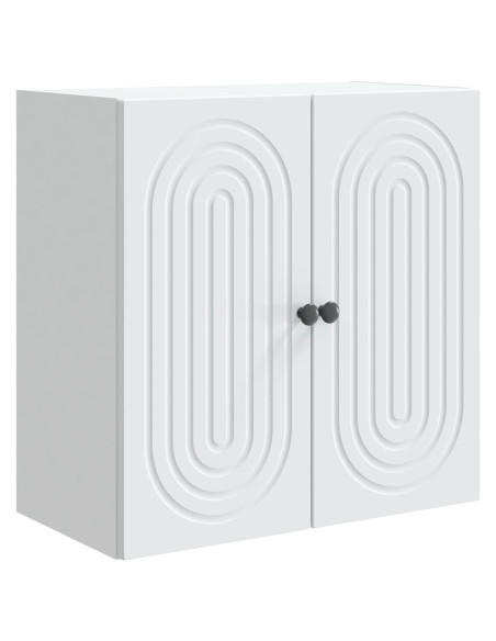 Mobiletto a muro Bianco 59 x 31 x 60 cm Legno ingegnerizzato