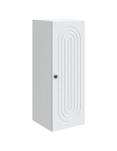 Mobiletto a muro Bianco 33 x 34,5 x 90 cm Legno ingegnerizzato