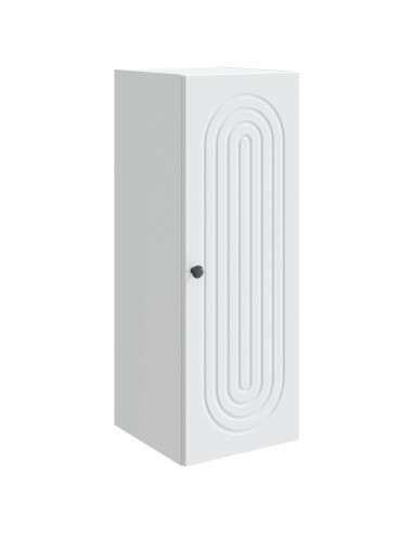 Mobiletto a muro Bianco 33 x 34,5 x 90 cm Legno ingegnerizzato