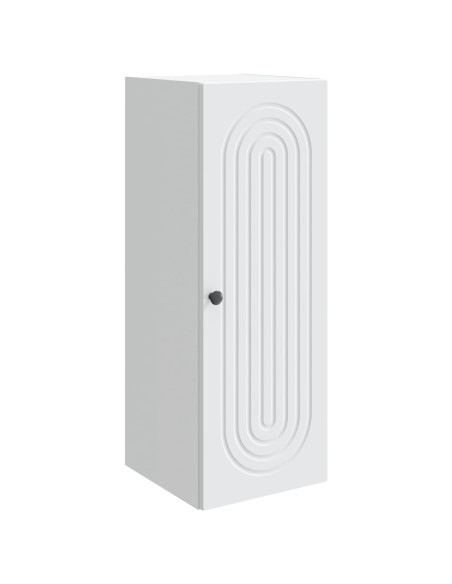 Mobiletto a muro Bianco 33 x 34,5 x 90 cm Legno ingegnerizzato