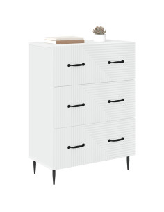 Mobile con Cassetti Bianco 66 x 34,5 x 89,5 cm 2