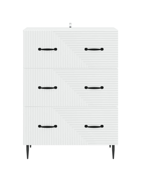 Mobile con Cassetti Bianco 66 x 34,5 x 89,5 cm