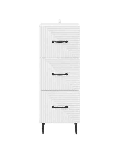 Mobile con Cassetti Bianco 33 x 34,5 x 89,5 cm