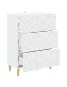 Mobile con Cassetti Bianco 66 x 34,5 x 90 cm 2