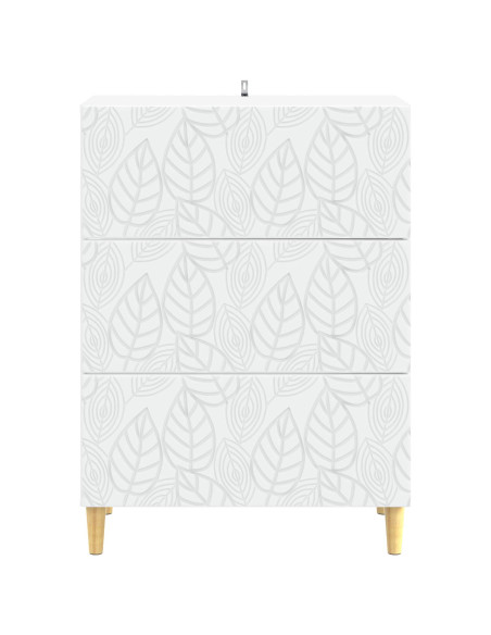 Mobile con Cassetti Bianco 66 x 34,5 x 90 cm