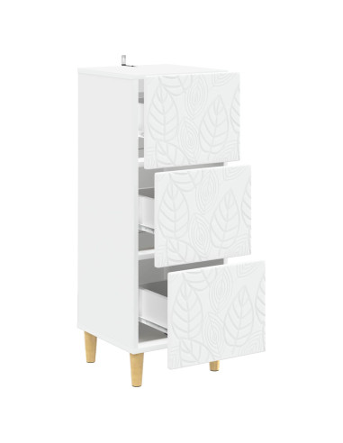 Mobile con Cassetti Bianco 33 x 34,5 x 90 cm