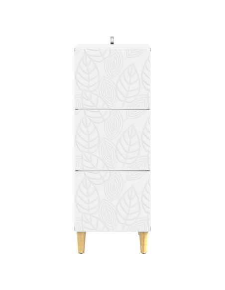 Mobile con Cassetti Bianco 33 x 34,5 x 90 cm