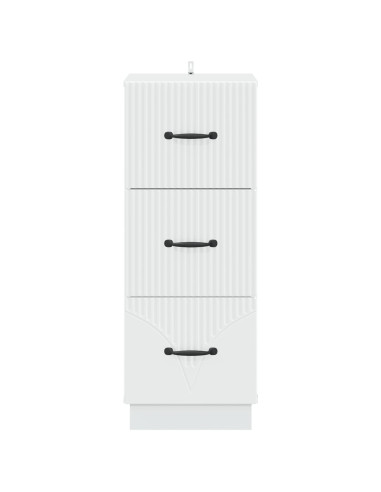 Mobile con Cassetti Bianco 33 x 34,5 x 87 cm