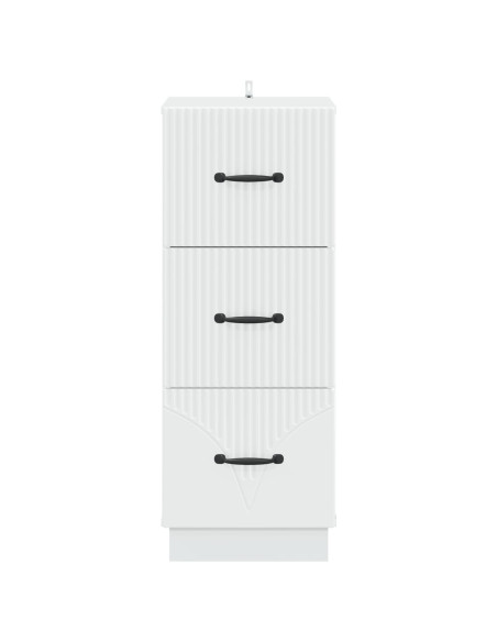 Mobile con Cassetti Bianco 33 x 34,5 x 87 cm