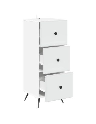 Mobile con Cassetti Bianco 33 x 34,5 x 90 cm
