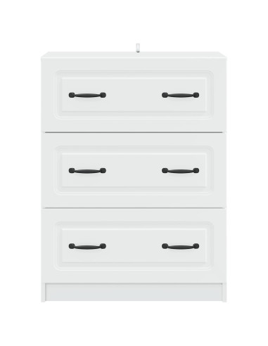 Mobile con Cassetti Bianco 66 x 34,5 x 87 cm