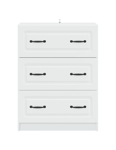 Mobile con Cassetti Bianco 66 x 34,5 x 87 cm