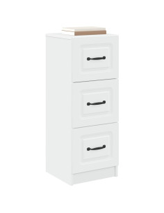 Mobile con Cassetti Bianco 33 x 34,5 x 87 cm 2
