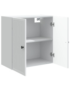 Mobiletto a muro Bianco 59 x 31 x 60 cm Legno ingegnerizzato 2