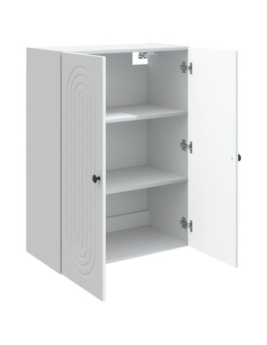 Mobiletto a muro Bianco 66 x 34,5 x 90 cm Legno ingegnerizzato