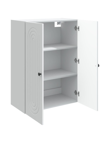 Mobiletto a muro Bianco 66 x 34,5 x 90 cm Legno ingegnerizzato