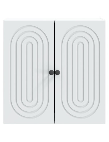 Mobiletto a muro Bianco 59 x 31 x 60 cm Legno ingegnerizzato