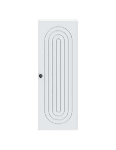 Mobiletto a muro Bianco 33 x 34,5 x 90 cm Legno ingegnerizzato